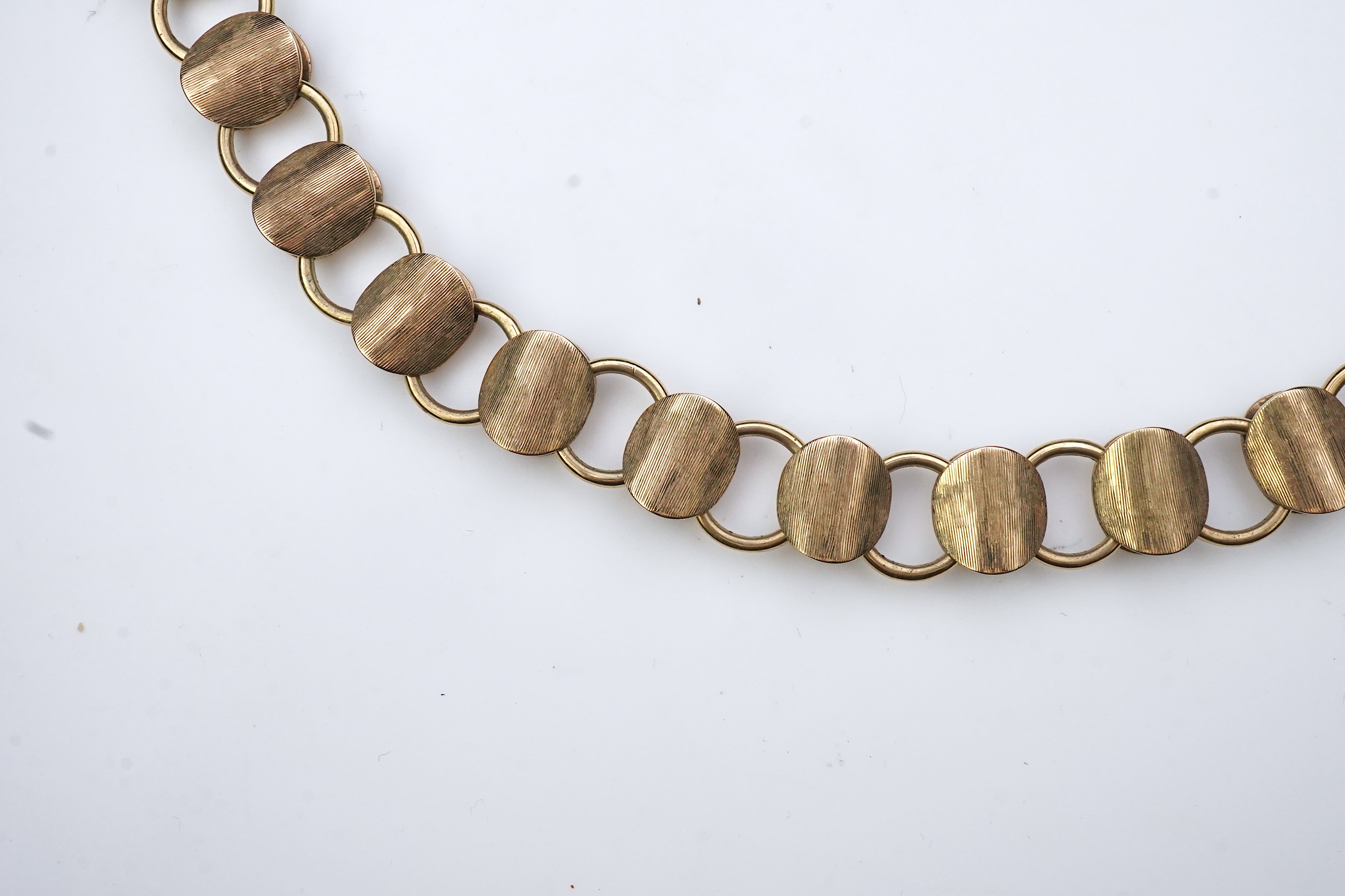 A gold necklace, circa 2000